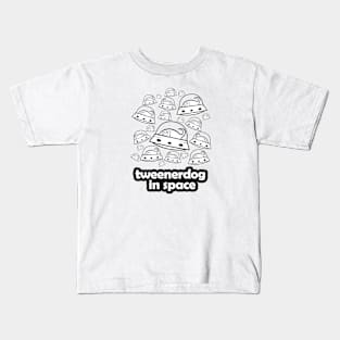 tweenerdog in space Kids T-Shirt